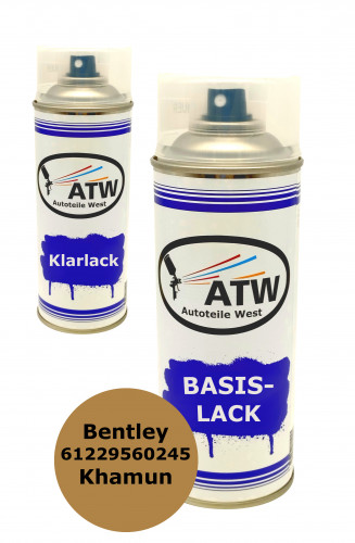Autolack für Bentley 61229560245 Khamun +400ml Klarlack Set